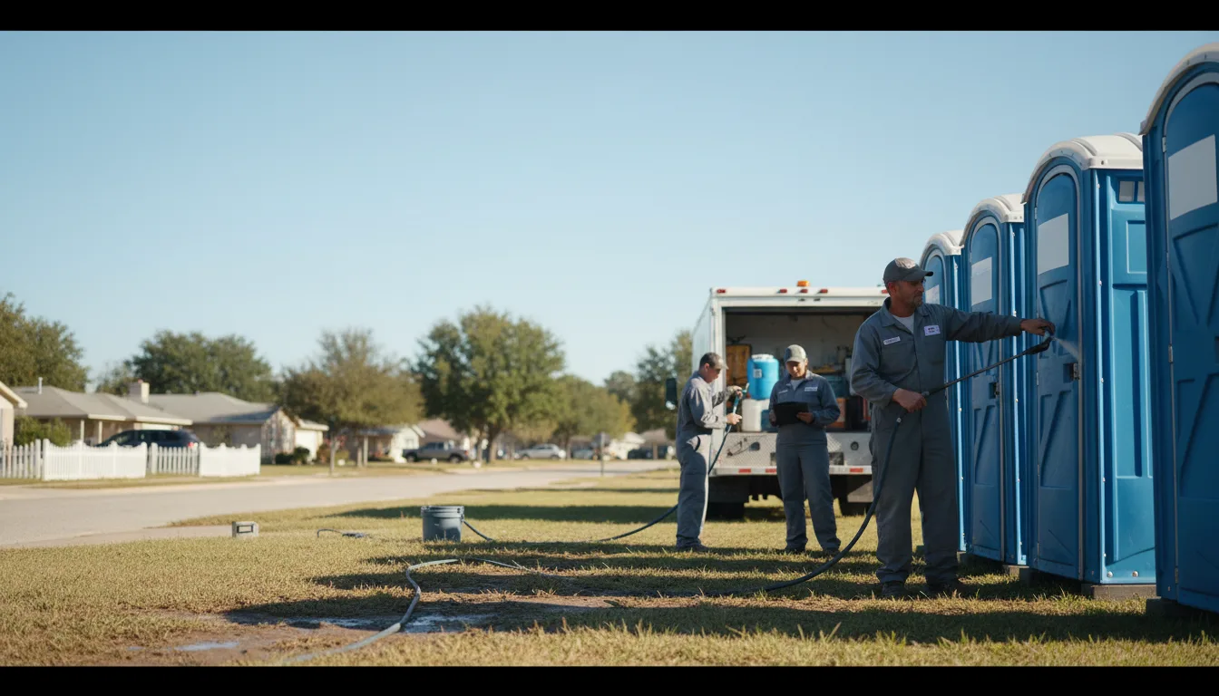 Long-Term Portable Toilet Rental in Webb, MS near me